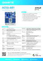 Datenblatt zu Gigabyte 9MZ33AR1NR-000