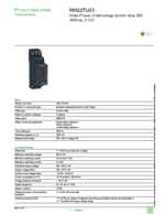 Datenblatt zu Schneider Electric RM22TU23, EAN: 3606480792175