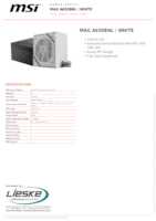 Datasheet for MSI 306-7ZPAX27-HH9, EAN: 4711377252300