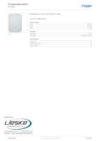 Datasheet for Hager FL410A, EAN: 3250610671450