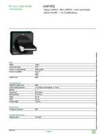 Datasheet for Schneider Electric KAF1PZ, EAN: 3389110201109