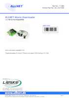 Datasheet for Allnet ALL-D-21 (A30), EAN: 4038816024350