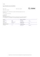 Datenblatt zu Zebra 3002109