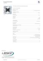 Datasheet for Berker 303550, EAN: 4011334238843