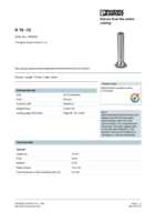 Datenblatt zu Phoenix Contact 3200331, EAN: 4017918093983