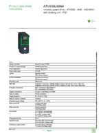 Datenblatt zu Schneider Electric ATV930U40N4, EAN: 3606480883293