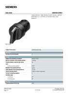 Datasheet for Siemens 3SB20002DB01, EAN: 4011209027732
