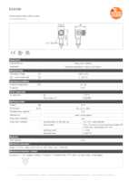 Datasheet for Ifm Electronic E10190, EAN: 4021179023832