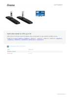 Datasheet for Iiyama OSTX40X81, EAN: 4948570031856