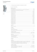 Datenblatt zu Hager MCN163, EAN: 3250614311215