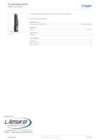 Datenblatt zu Hager MES-SHDB3K, EAN: 7611919426473
