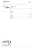 Datasheet for Hager UF52ZWP1, EAN: 3250611032014