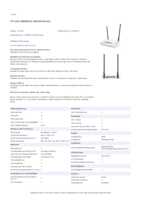 Datenblatt zu TP-Link TL-WR841N, EAN: 1210002612692