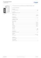 Datasheet for Hager L69759016, EAN: 4012740019989