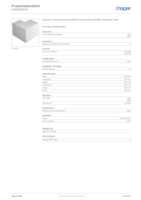 Datasheet for Hager L69629016, EAN: 4012740019897