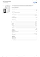 Datasheet for Hager L69659016, EAN: 4012740019910