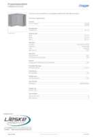 Datasheet for Hager FB9923047030, EAN: 4012740020633