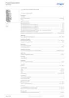 Datasheet for Hager SBN125, EAN: 3250615510082