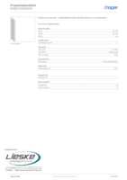Datenblatt zu Hager BR651706B9016, EAN: 4012740031226