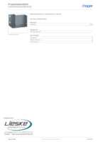 Datenblatt zu Hager FWKP60100W2RVERZ, EAN: 4012740027250