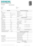 Datenblatt zu Siemens 6SL32101KE232AP1, EAN: 4042948663394