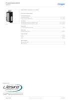 Datasheet for Hager SM211, EAN: 3250615632111