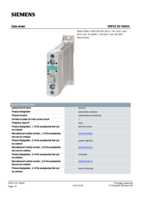 Datasheet for Siemens 3RF23201BA04, EAN: 4011209572485
