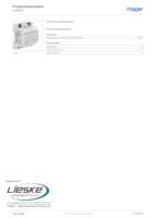 Datasheet for Hager HZI812, EAN: 3250613362249