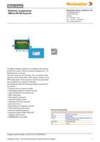 Datasheet for Weidmüller 8564200000, EAN: 4032248238569