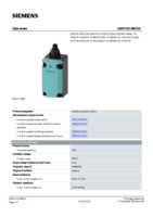 Datasheet for Siemens 3SE51320BC03, EAN: 4011209894051