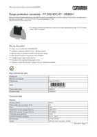 Datasheet for Phoenix Contact 2838241, EAN: 4017918182656