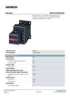 Datasheet for Siemens 3RT20182FB443MA0, EAN: 4011209864962