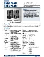 Datasheet for Advantech EKI-2748CI