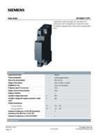 Datasheet for Siemens 3RV29221CP0, EAN: 4011209737372