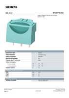 Datasheet for Siemens 3RV29175CA00, EAN: 4011209724655