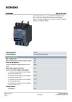 Datasheet for Siemens 3RU21161HC0, EAN: 4011209782099