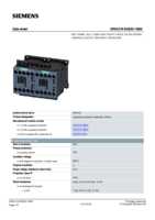 Datasheet for Siemens 3RA23188XB301BB4, EAN: 4011209835979