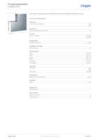 Datenblatt zu Hager L6925VERZ, EAN: 4012740184199