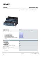 Datasheet for Siemens 3RA24258XF321BB4, EAN: 4011209838642