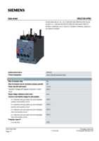 Datasheet for Siemens 3RU21264FB0, EAN: 4011209781009