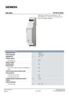Datasheet for Siemens 7PV15121AP30, EAN: 4011209777330