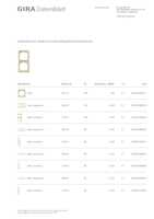 Datenblatt zu Gira 110201, EAN: 4010337102014