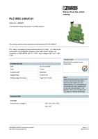 Datasheet for Phoenix Contact 2966207, EAN: 4017918130695