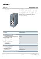 Datasheet for Siemens 6GK50041BF001AB2, EAN: 4019169853927
