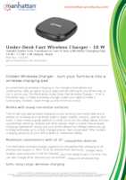 Datasheet for Manhattan 102346, EAN: 0766623102346