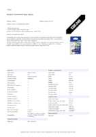 Datasheet for Brother TZE344, EAN: 4977766685795