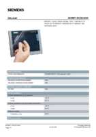 Datasheet for Siemens 6AV66713CC000AX0, EAN: 4025515073949