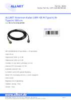 Datasheet for Allnet ANT-CAB-NM-NM-500, EAN: 4038816008954