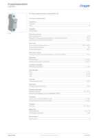Datasheet for Hager L501PV, EAN: 3250614124815