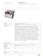 Datasheet for APC APCRBC109, EAN: 0731304243564